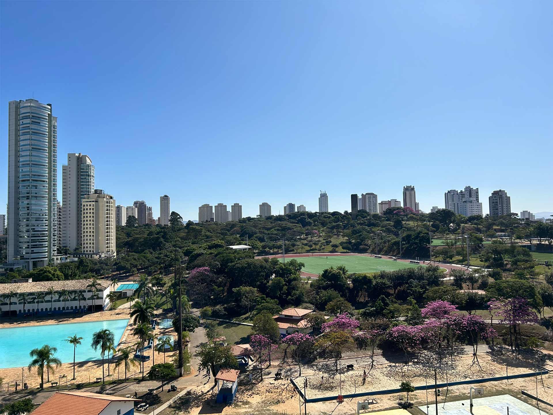 Foto da vista da Piscina